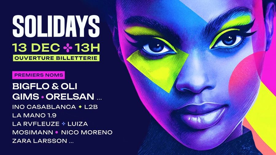 Affiche Solidays 2026